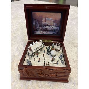 Thomas Kinkaid “The Joy Of Christmas”  Music Box Holiday Collection